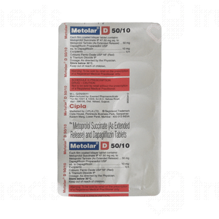 Metolar D 50/10mg Tablet 10