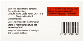 Empaneo 25 Tablet 10