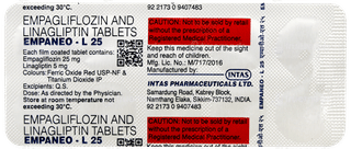 Empaneo L 25 Tablet 10