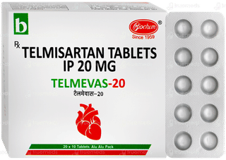 Telmevas 20 Tablet 10