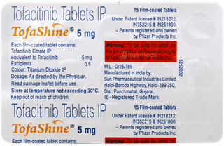 Tofashine 5mg Tablet 15