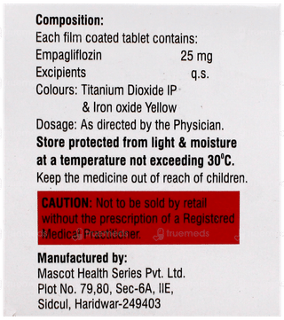 Jardix 25 Tablet 10