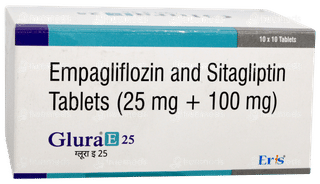 Glura E 25 Tablet 10
