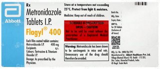 Flagyl 400 Tablet 20