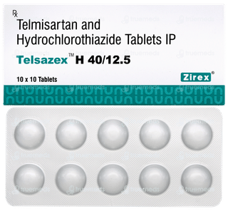Telsazex H 40/12.5 Tablet 10