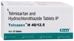 Telsazex H 40/12.5 Tablet 10