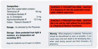 Telsazex Amh 40 Tablet 10
