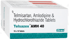 Telsazex Amh 40 Tablet 10 Telsazex Amh 40 Tablet 10