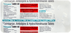 Telsazex Amh 40 Tablet 10 Telsazex Amh 40 Tablet 10