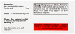 Telsazex 20 Tablet 10