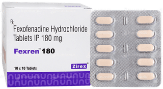 Fexren 180 Tablet 10
