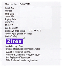 Fexren 180 Tablet 10