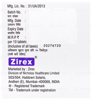 Fexren 180 Tablet 10