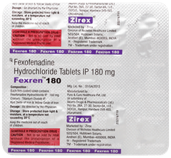 Fexren 180 Tablet 10