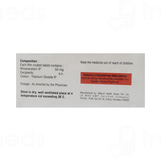 Brivastop 50 Tablet 10