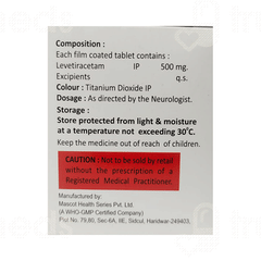Levipark 500 Tablet 10