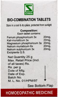 Dr Willmar Schwabe Bio Combination Bc 06 Tablet 25gm
