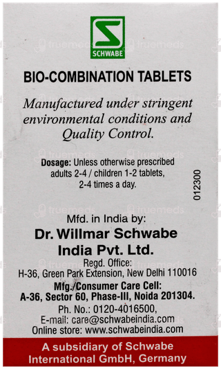 Dr Willmar Schwabe Bio Combination Bc 06 Tablet 25gm