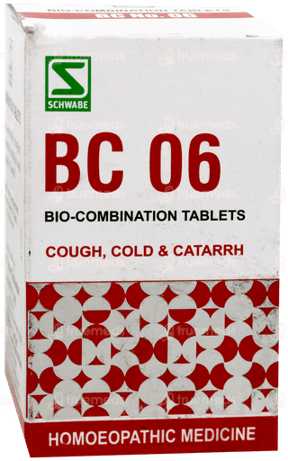 Dr Willmar Schwabe Bio Combination Bc 06 Tablet 25gm