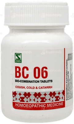 Dr Willmar Schwabe Bio Combination Bc 06 Tablet 25gm
