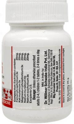 Dr Willmar Schwabe Bio Combination Bc 06 Tablet 25gm