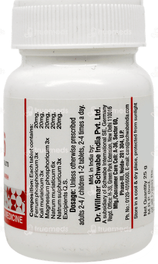 Dr Willmar Schwabe Bio Combination Bc 06 Tablet 25gm