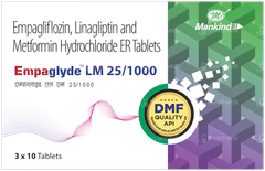 Empaglyde Lm 25/1000 Tablet 10