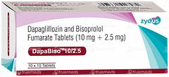 Dapabiso 10/2.5mg Tablet 10