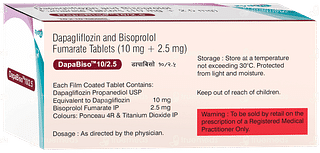 Dapabiso 10/2.5mg Tablet 10