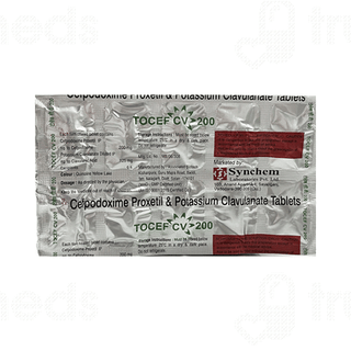 Tocef Cv 200 Tablet 10