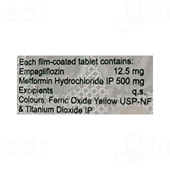 Emnorm M 12.5/500Mg Tablet 10 Emnorm M 12.5/500Mg Tablet 10