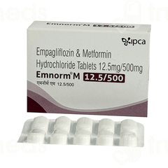 Emnorm M 12.5/500Mg Tablet 10 Emnorm M 12.5/500Mg Tablet 10
