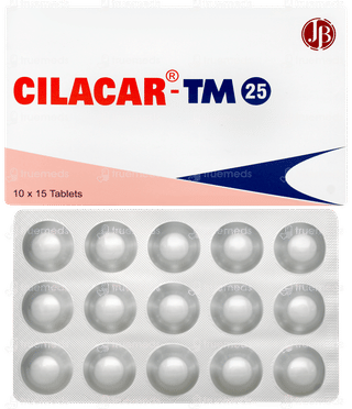 Cilacar Tm 25 Tablet 15