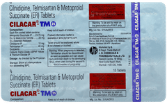 Cilacar Tm 25 Tablet 15 Cilacar Tm 25 Tablet 15