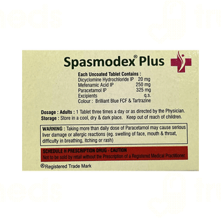 Spasmodex Plus Tablet 10