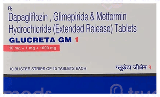 Glucreta Gm 1 Tablet 10