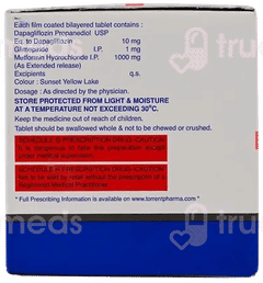 Glucreta Gm 1 Tablet 10