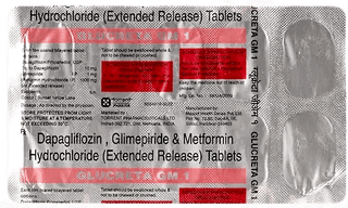 Glucreta Gm 1 Tablet 10