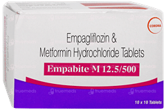 Empabite M 12.5/500Mg Tablet 10