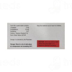 Linabite E 5/10mg Tablet 10 Linabite E 5/10mg Tablet 10