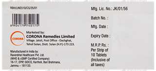 Linabite E 5/10Mg Tablet 10