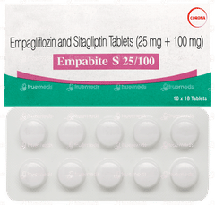 Empabite S 25/100 Tablet 10