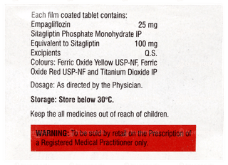 Empabite S 25/100 Tablet 10