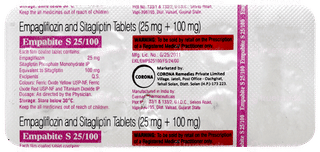 Empabite S 25/100 Tablet 10