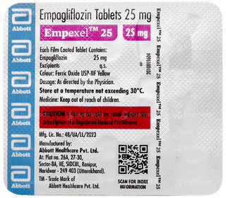 Empexel 25mg Tablet 15