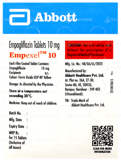 Empexel 10mg Tablet 15