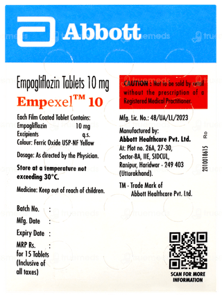 Empexel 10mg Tablet 15
