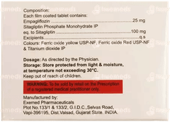 Empadoz S 25/100Mg Tablet 10