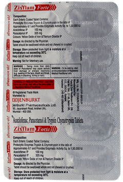 Zixflam Forte Tablet 10