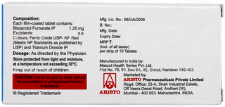 Cardibis 1.25 Tablet 10